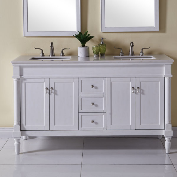Deina 60" Double Bathroom Vanity Set & Reviews Joss & Main